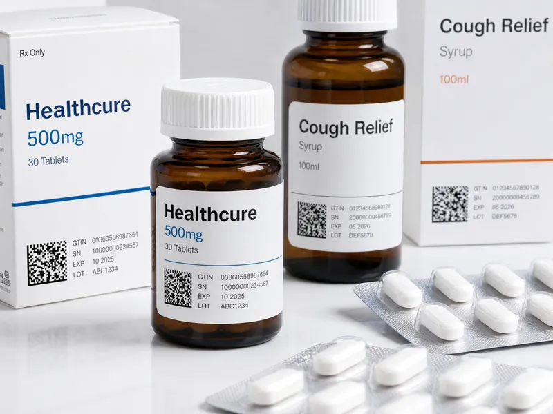 Pharmaceutical barcode labels