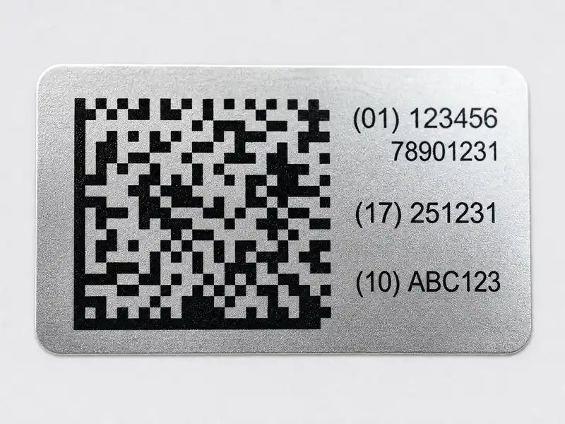Data Matrix 2D barcode labels