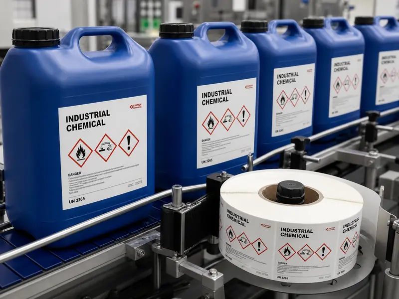 Roll Labels for Production Lines