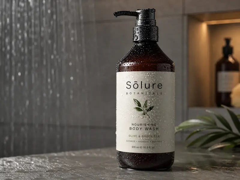 Waterproof labels for skincare bottles and beauty products