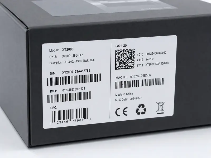 Barcode & Serialization Labels