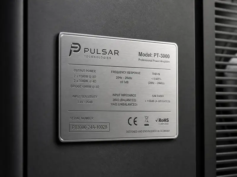 Metallic Foil Labels for Consumer Electronics