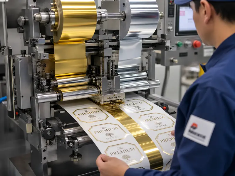Hot foil stamping machine