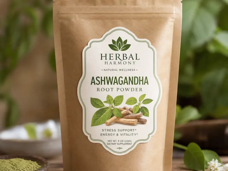 Die-Cut Labels for Natural Brands for Health & Wellness Industry industry