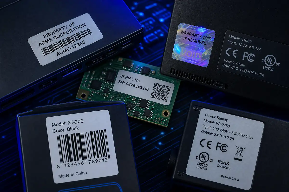 Electronics Industry labels