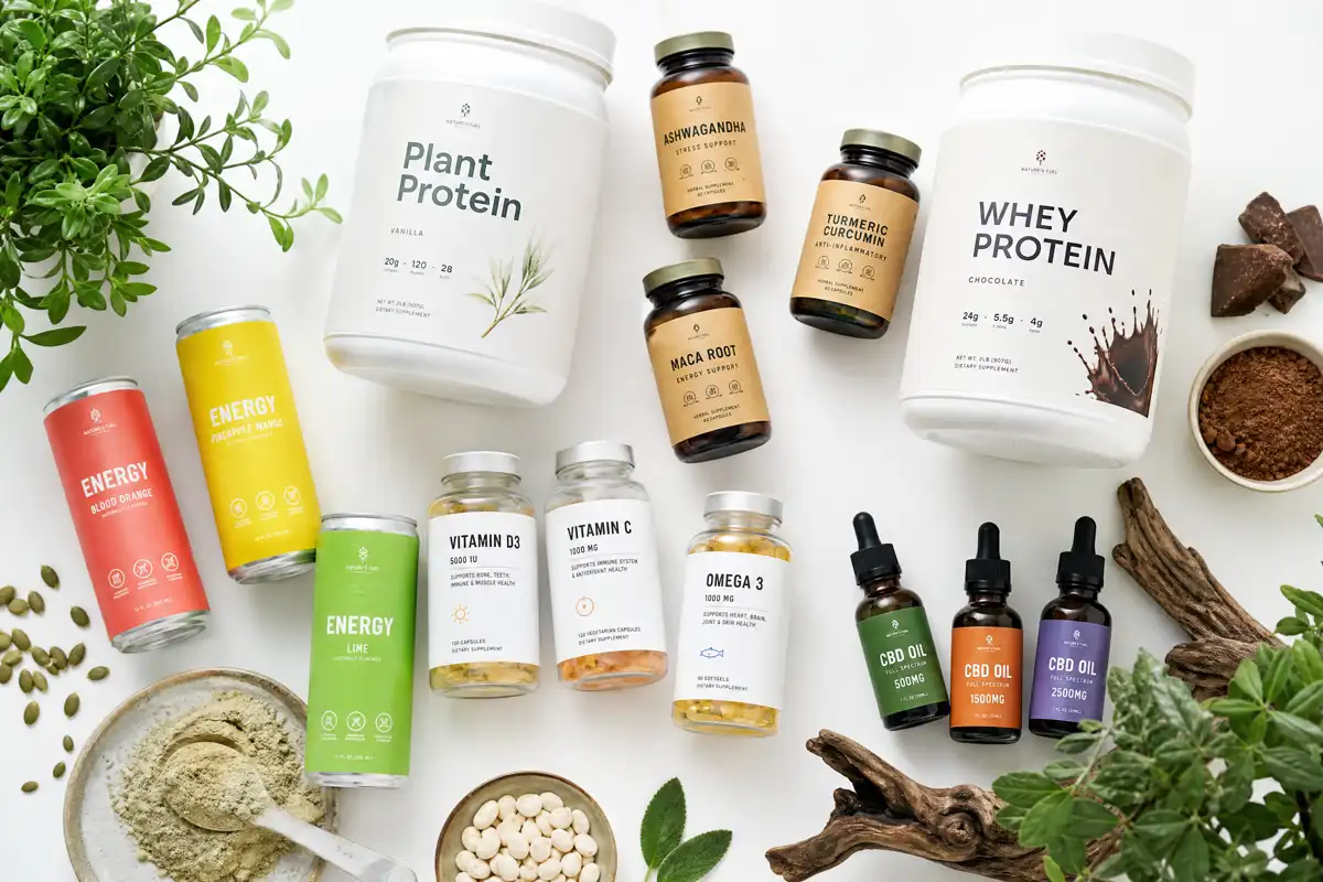 Health & Wellness Industry labels