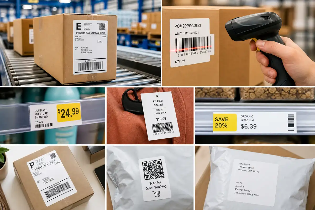 Logistics & Retail labels