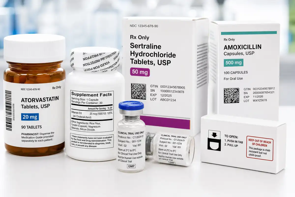 Pharmaceutical Industry labels