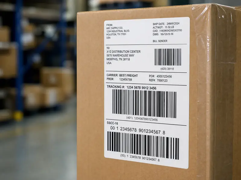 Barcode & QR Code Labels