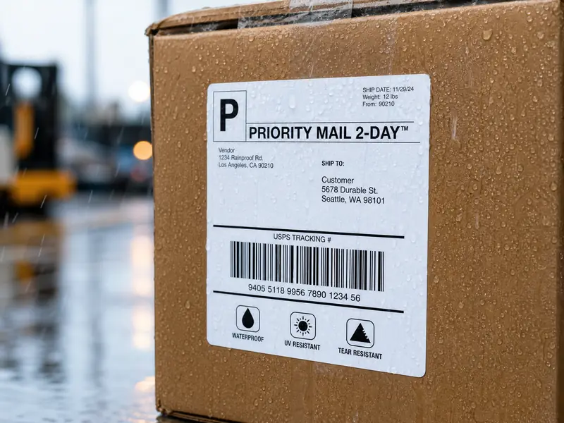 Waterproof Shipping Labels