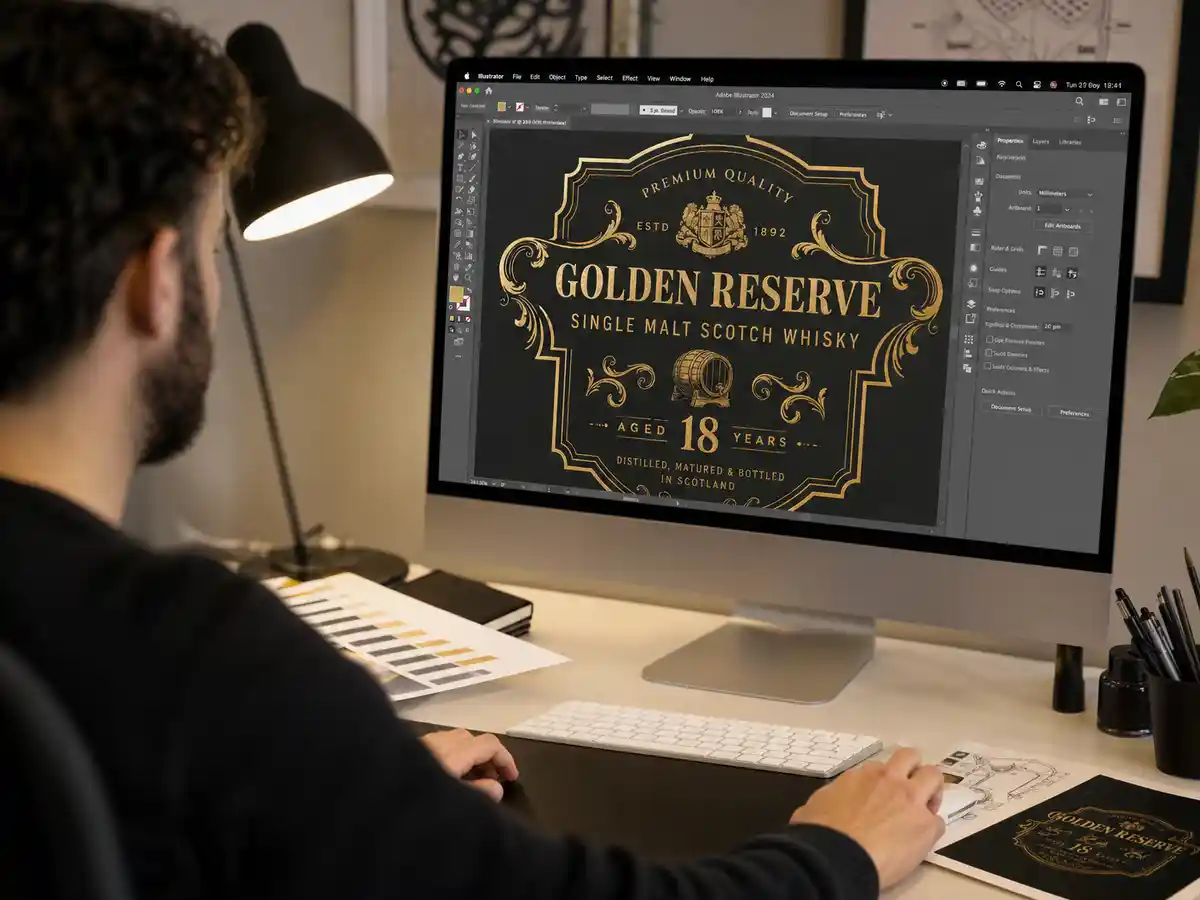 Artwork preparation and prepress